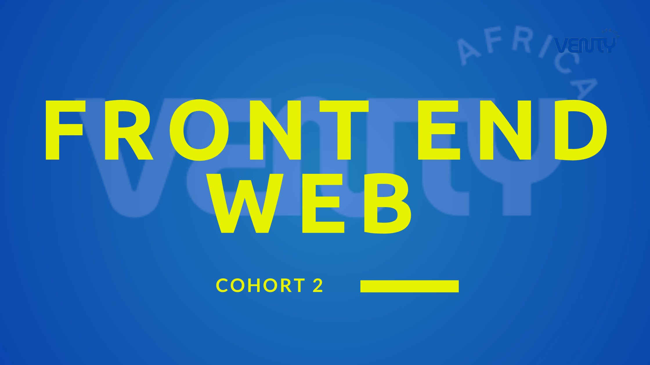 Front End Web Development