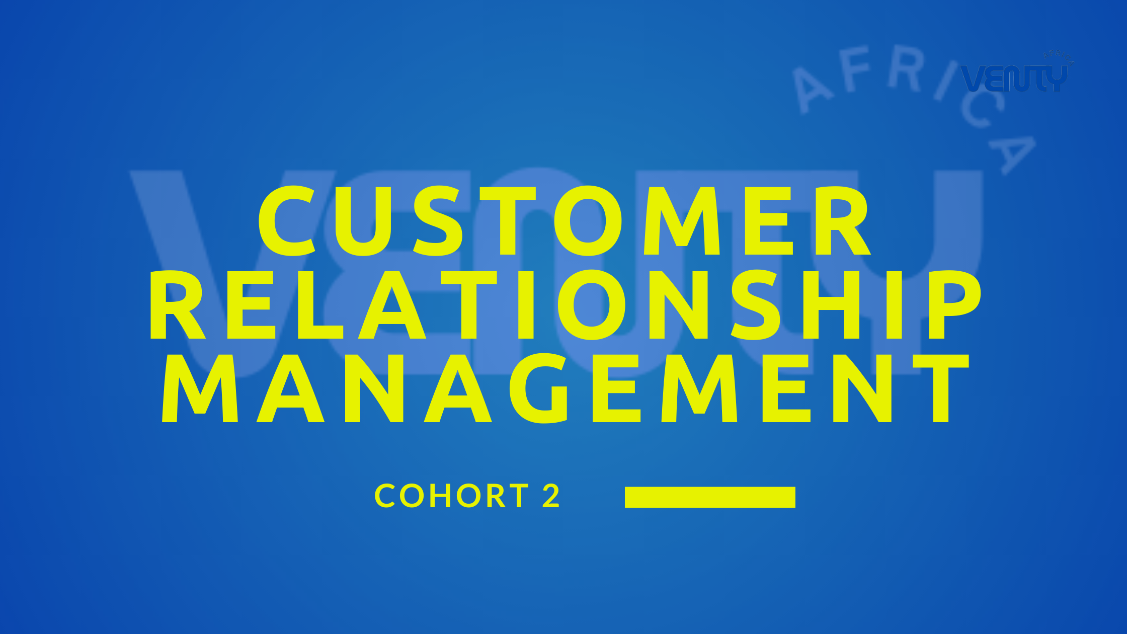 Customer Relationship Management