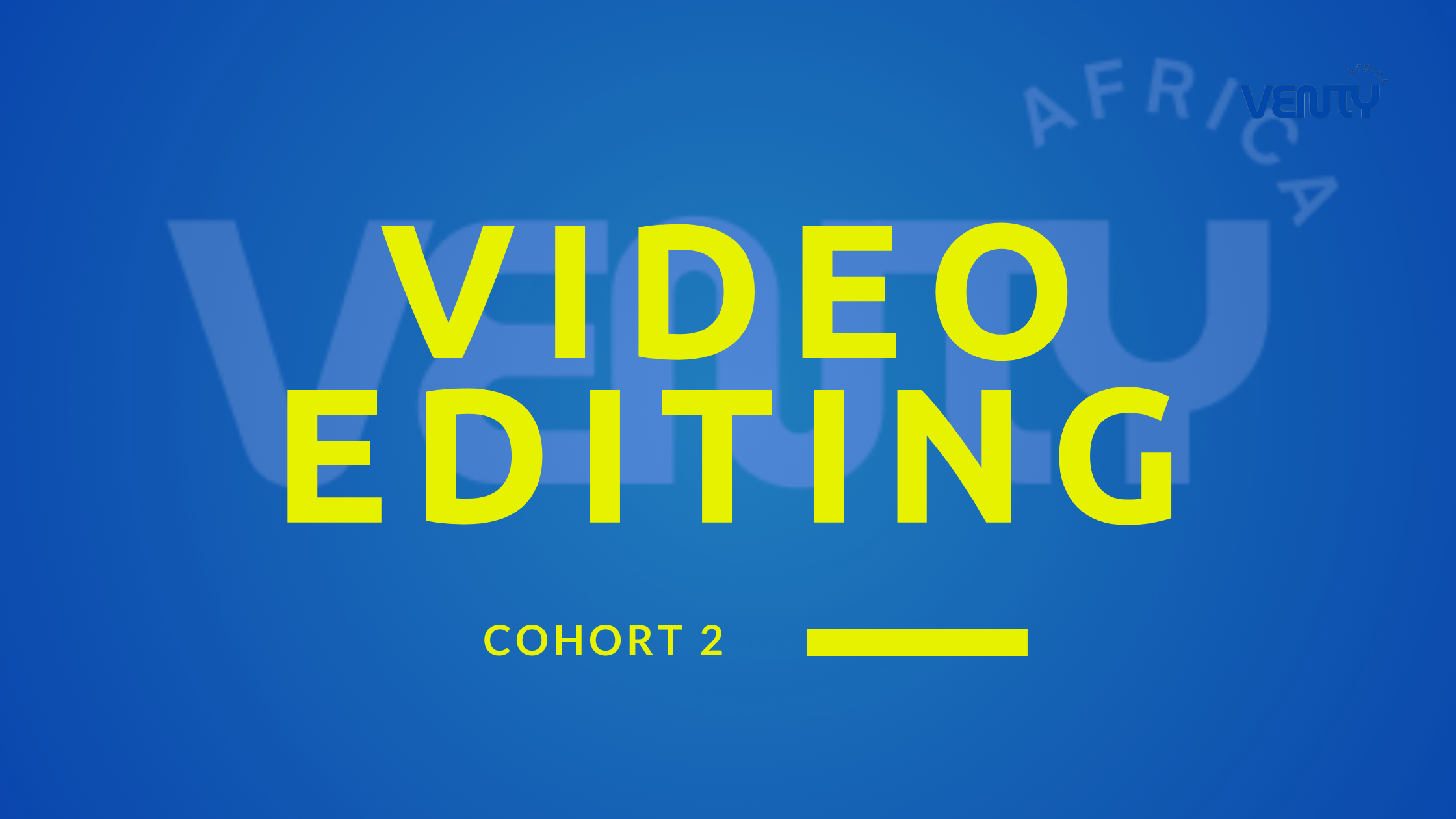Video Editing